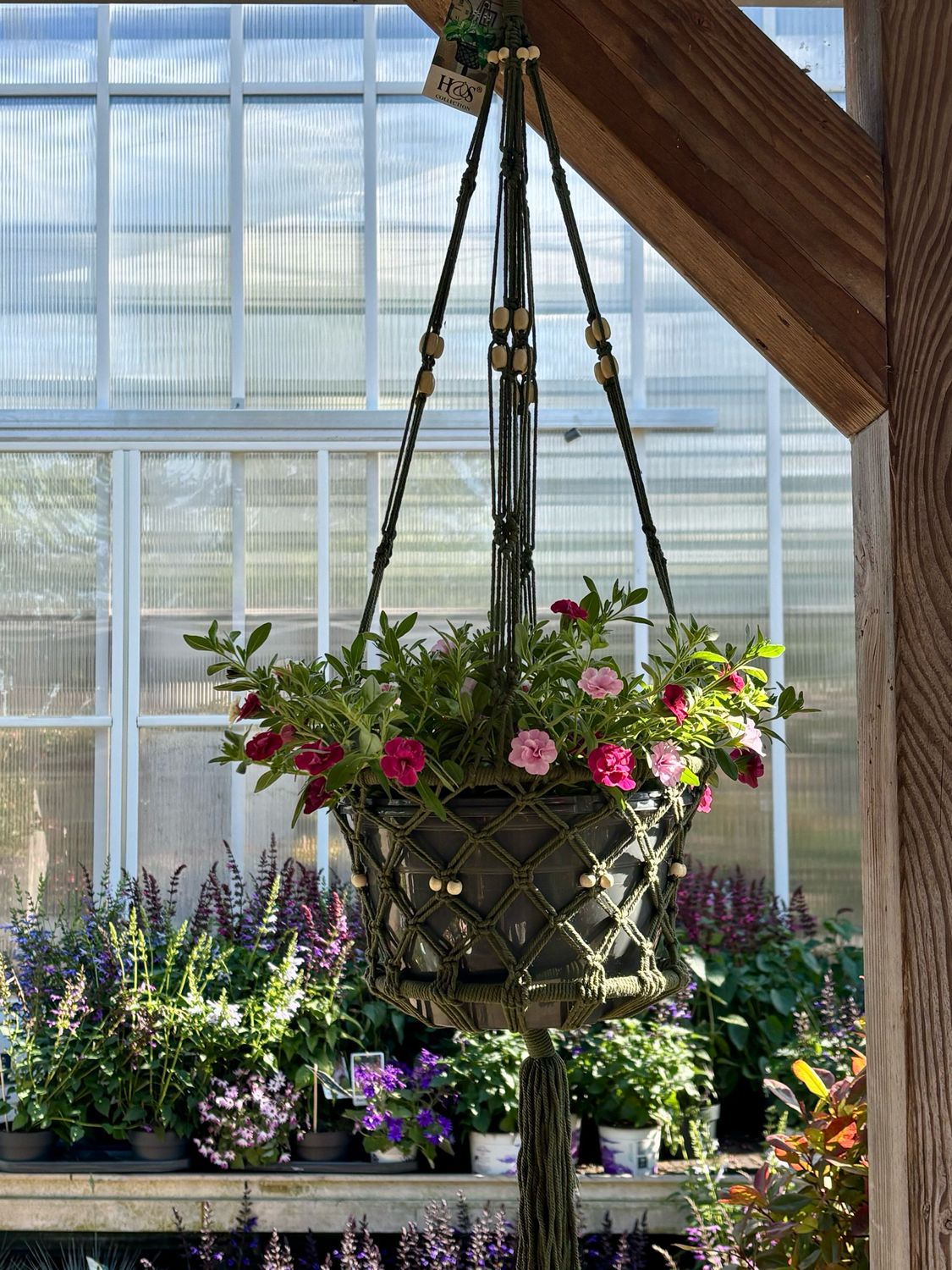 Macrame hanig basket OP=OP