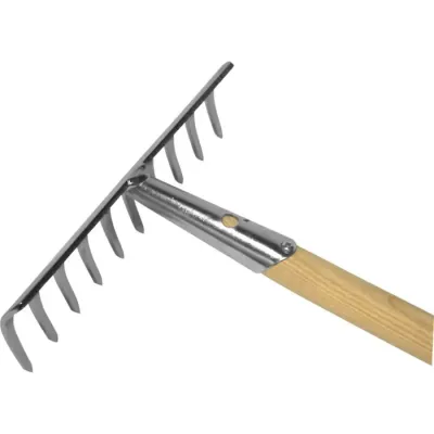 Hendrik Jan hark verzinkt 10 tanden met essen steel 160 cm OP=OP