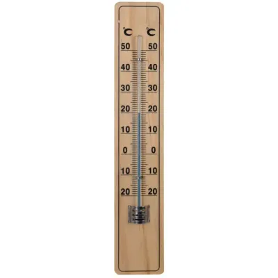 Hendrik Jan buitenthermometer beuken 20 cm OP=OP Hendrik Jan buitenthermometer beuken 20 cm OP=OP