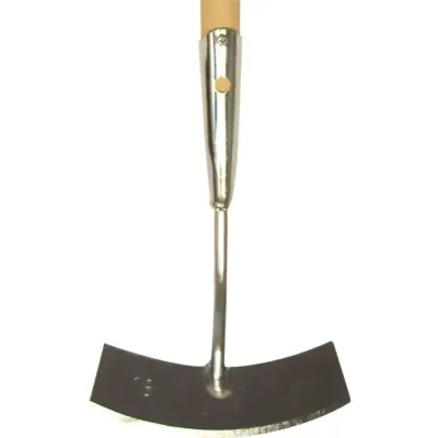 Hendrik Jan schoffel rond 14 cm met steel 160 cm OP=OP