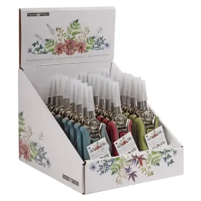 Bloemenschaar - Trendy kleur - Rubberen greep - 16,5 cm  OP=OP