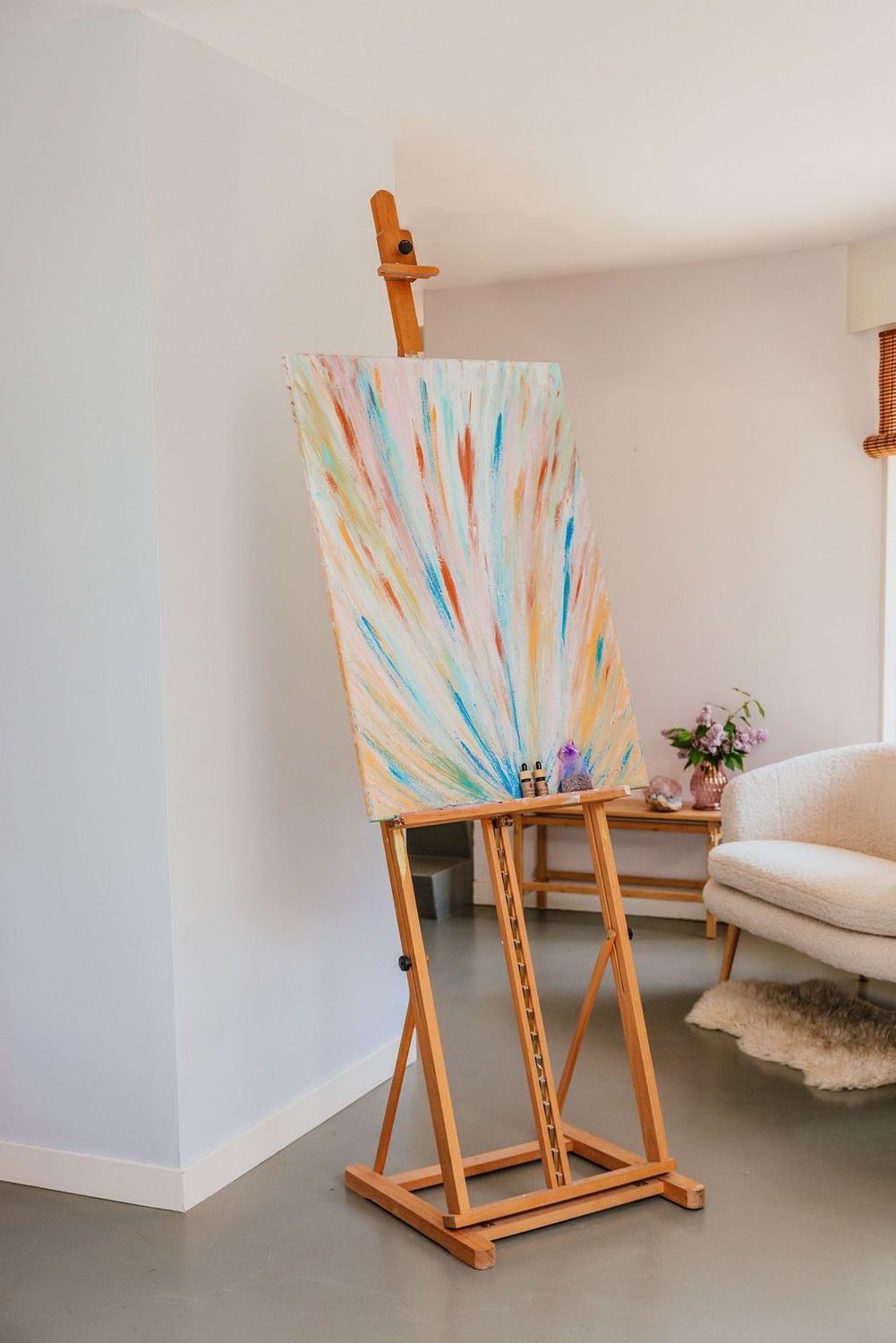 Jouw persoonlijke lichttaal boodschap en activering op canvas