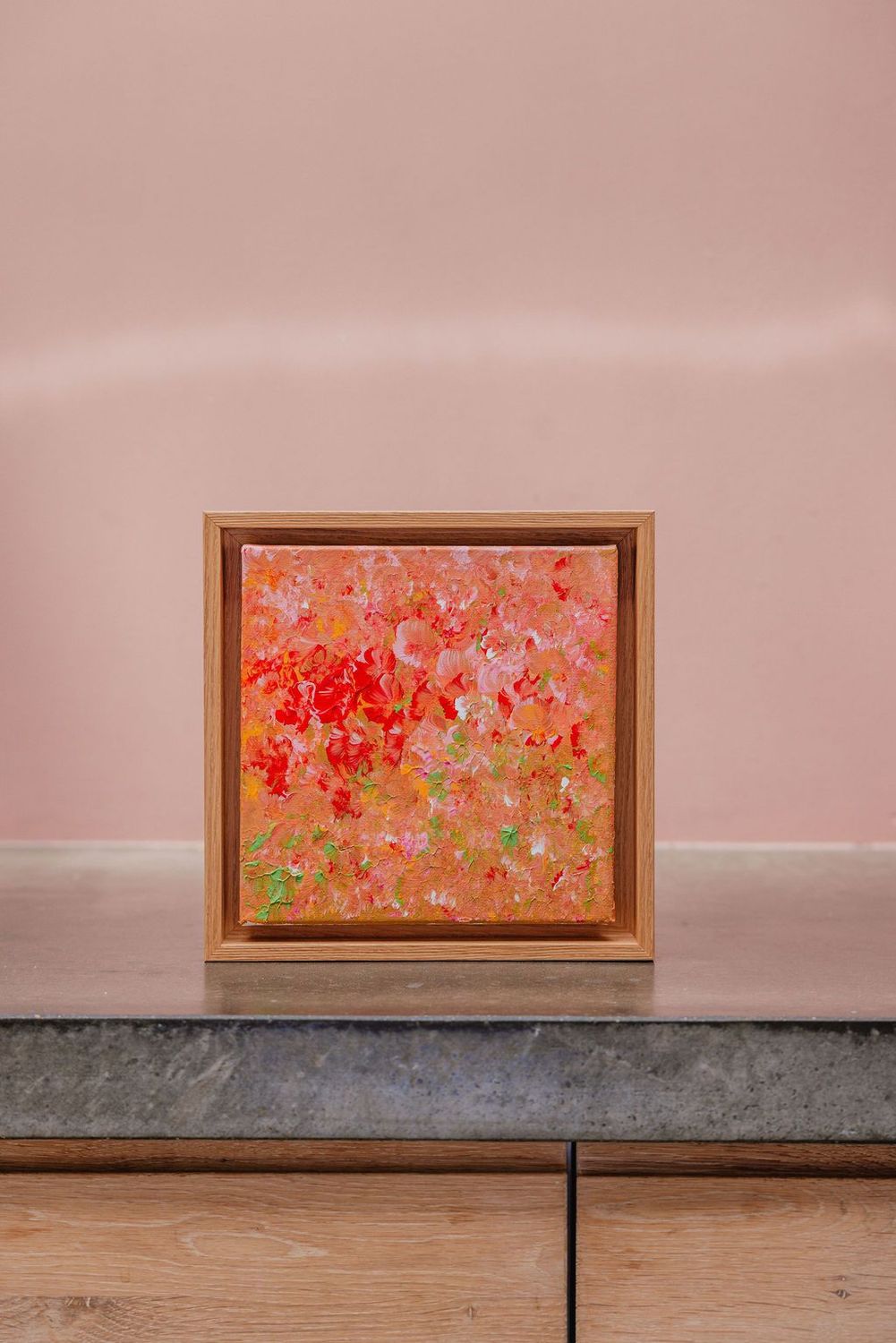 Jouw persoonlijke lichttaal boodschap en activering op canvas - 20 bij 20 cm
