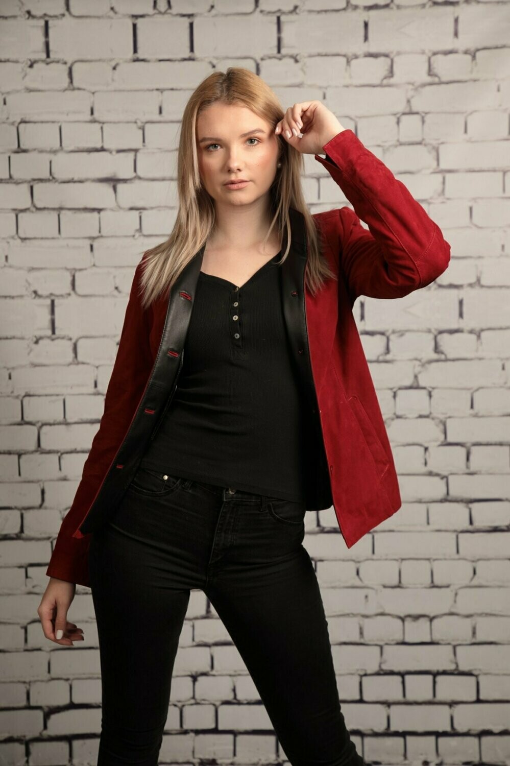 Leder - Jacke