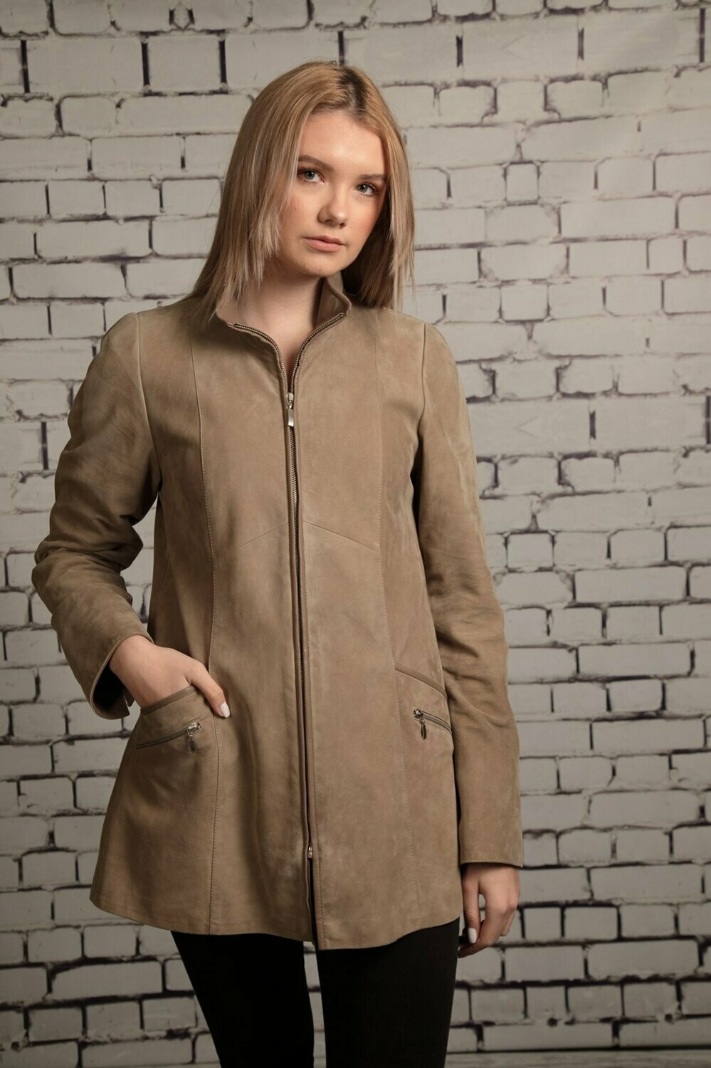 Leder - Jacke