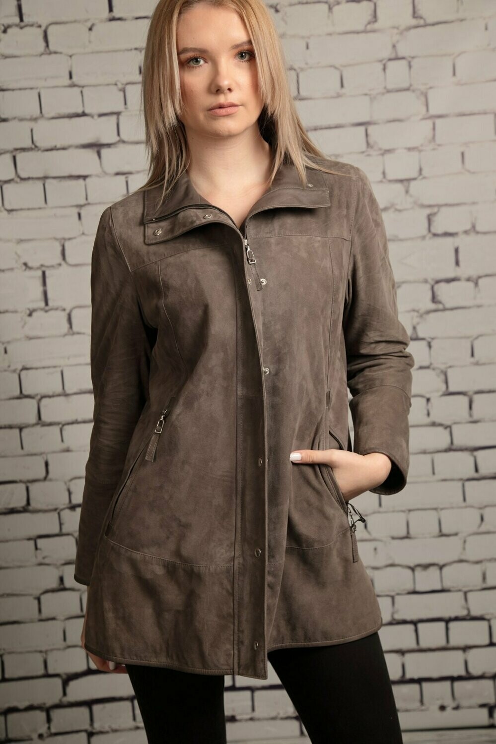 Leder - Jacke
