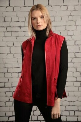 Leder - Weste
