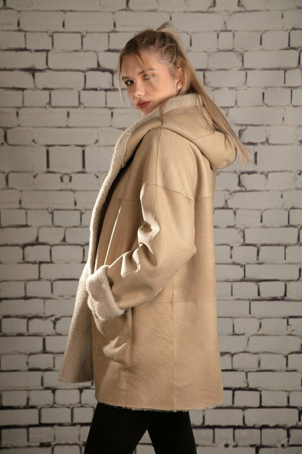 Lammfell - Wende - Jacke