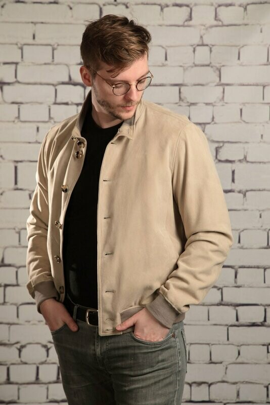 Herren - Leder - Blouson