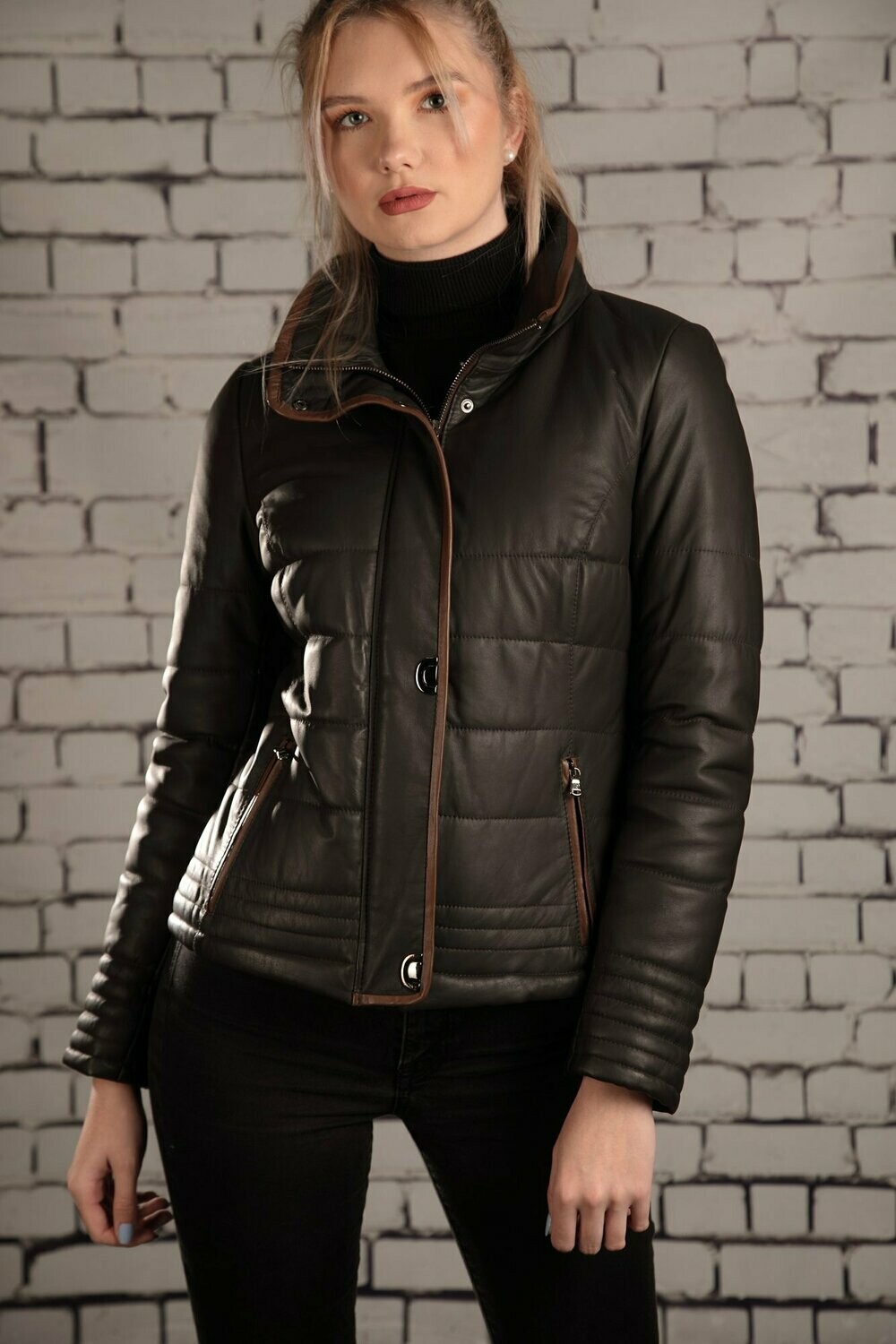 Leder - Jacke