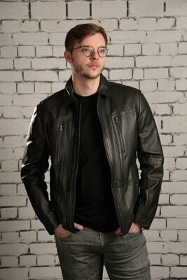 Herren - Leder - Jacke
