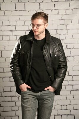 Herren - Leder - Jacke