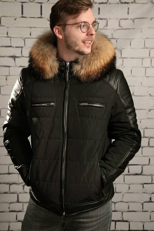 Herren - Leder - Jacke