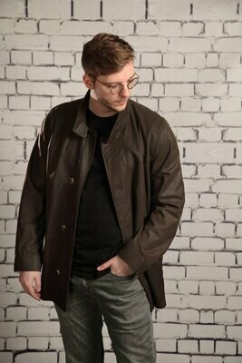 Herren - Leder -Jacke