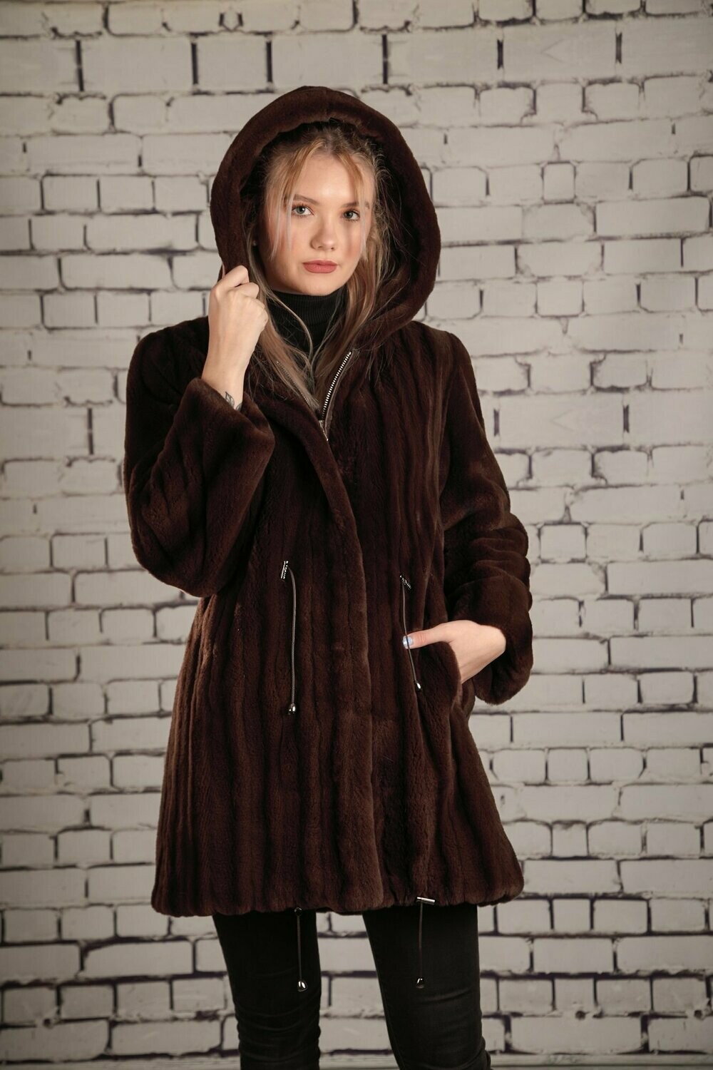 Fell - Parka  mit Kapuze