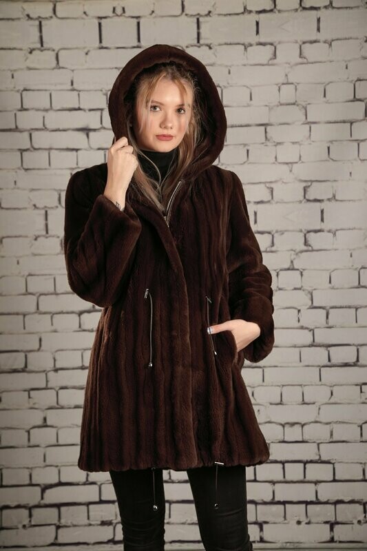 Fell - Parka  mit Kapuze
