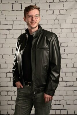 Herren - Leder - Blouson
