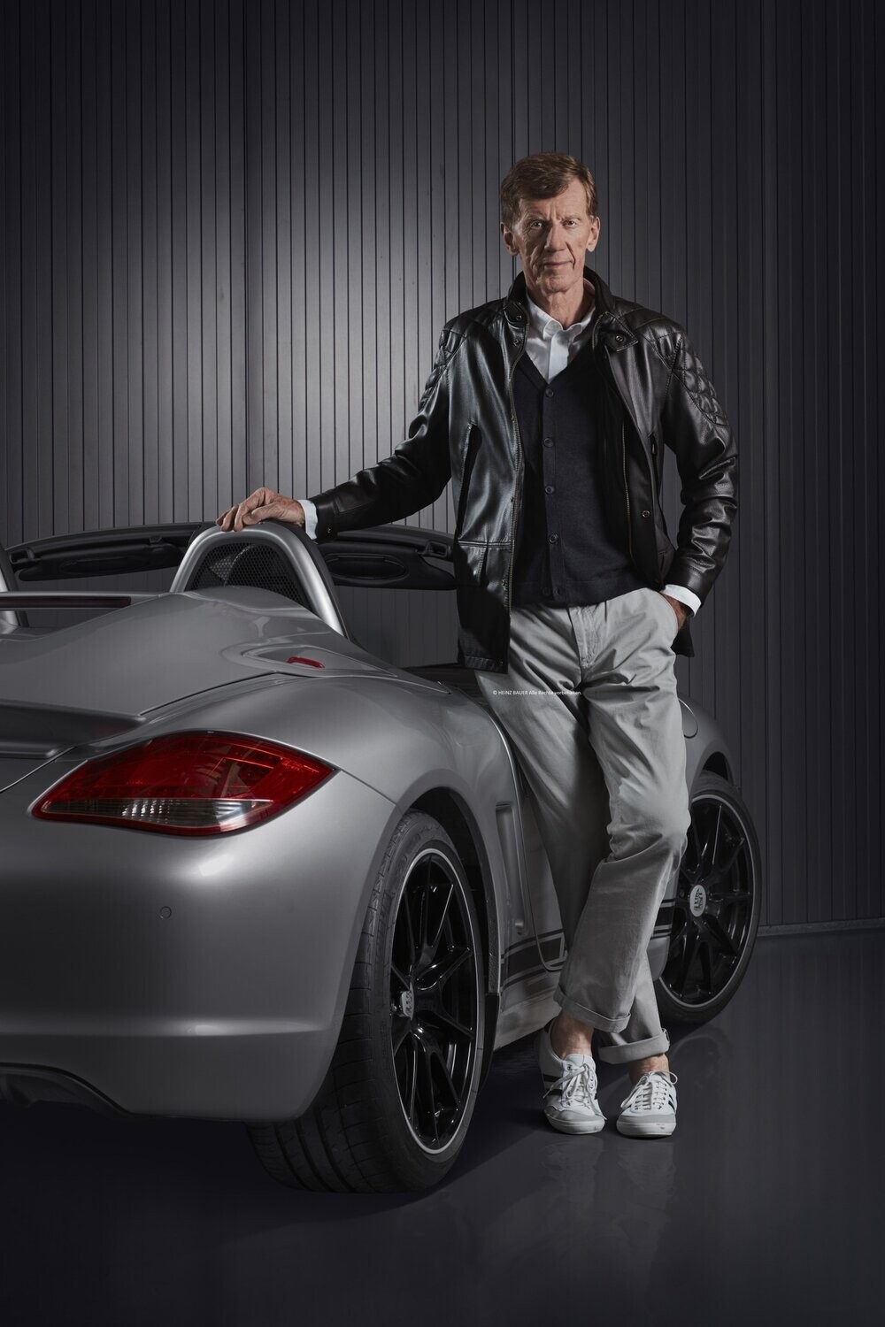 HEINZ BAUER - Leder - Roadsterjacke