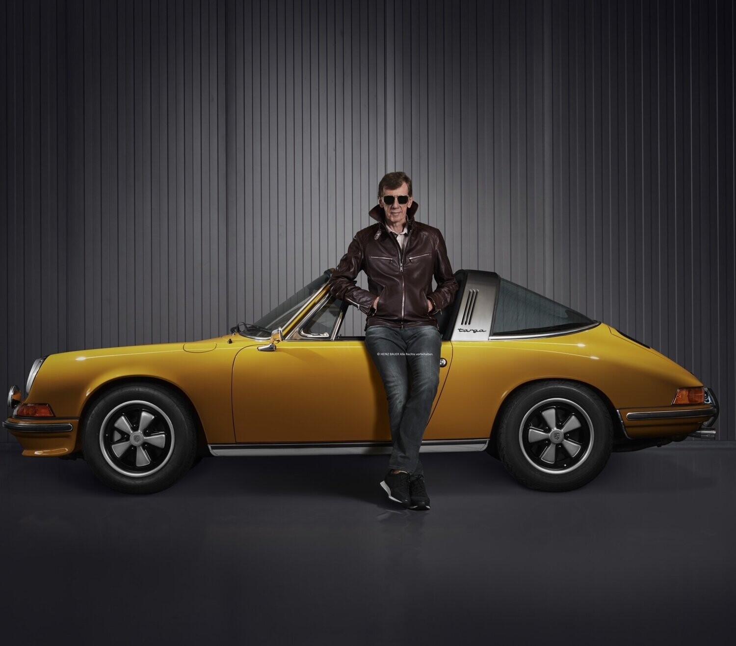 HEINZ BAUER - Leder -  Roadsterjacke