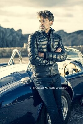 HEINZ BAUER - Leder - Daunen - Jacke