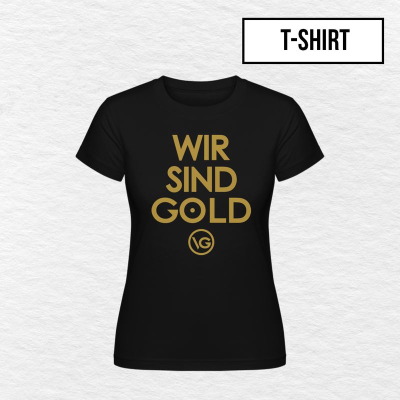 Fanshirt Woman Fanshirt Woman "WIR SIND GOLD" - NEU!