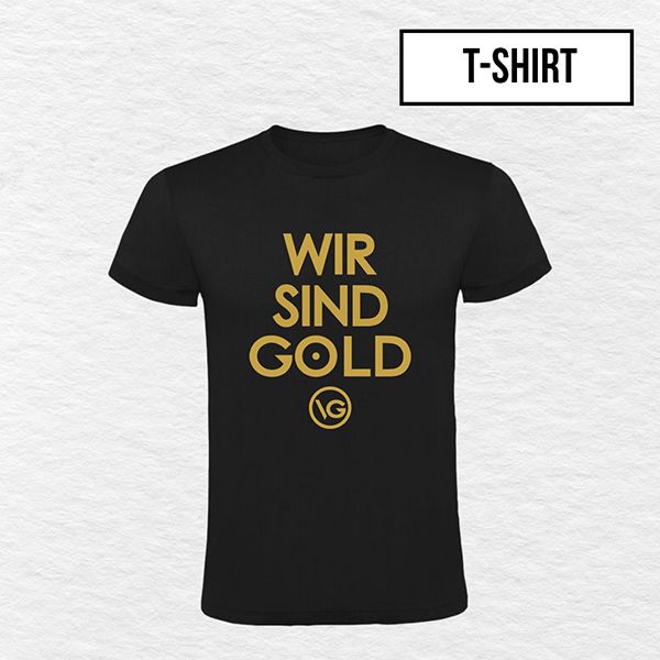 Fanshirt Uni & Man Fanshirt Uni & Man "WIR SIND GOLD" - NEU
