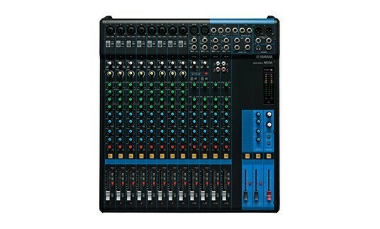 Yamaha MG16 (16 channel mixer)