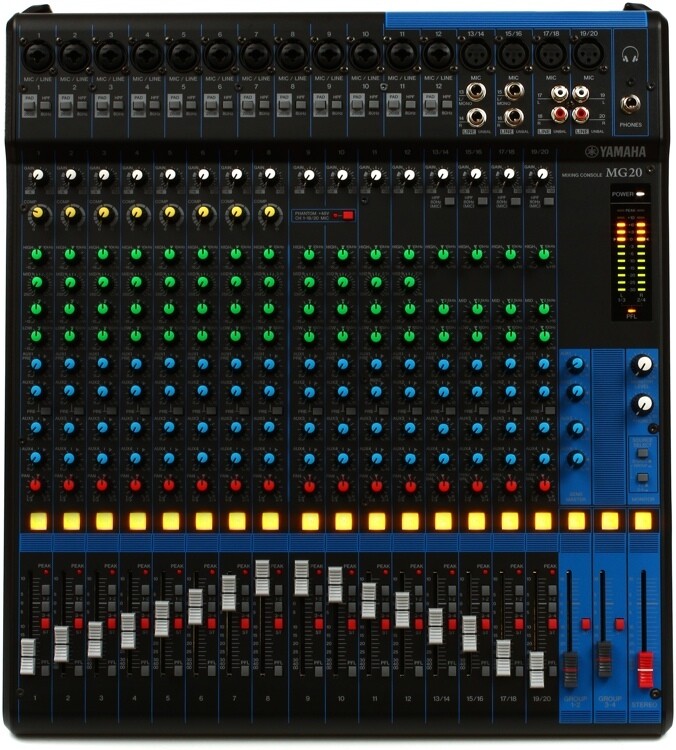 Yamaha MG20 (20 channel mixer)