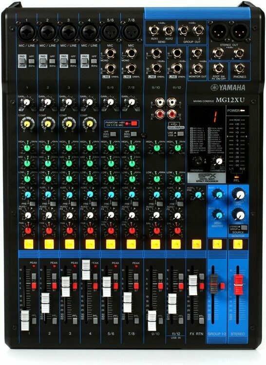 Yamaha MG12XU 12-Channel Mixer