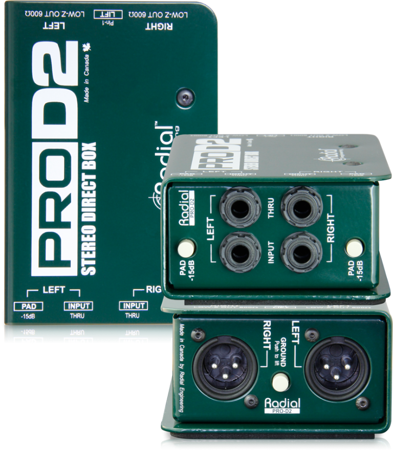 Radial Stereo Passive Direct Box Radial Stereo Passive Direct Box