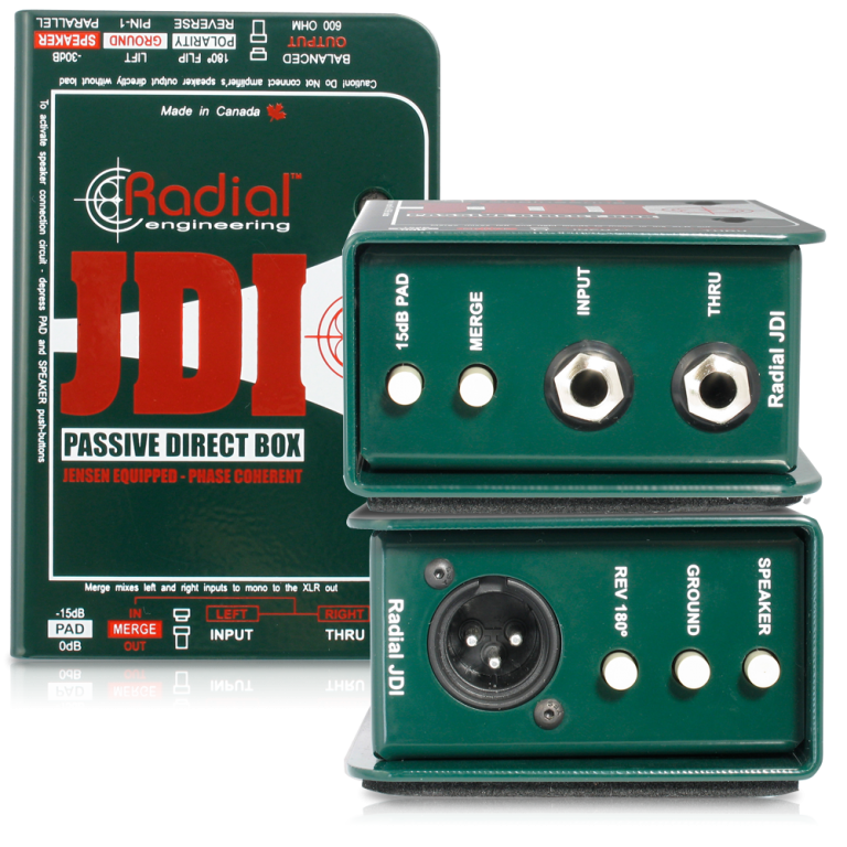 Radial JDI
Premium Passive DI Radial JDI
Premium Passive DI