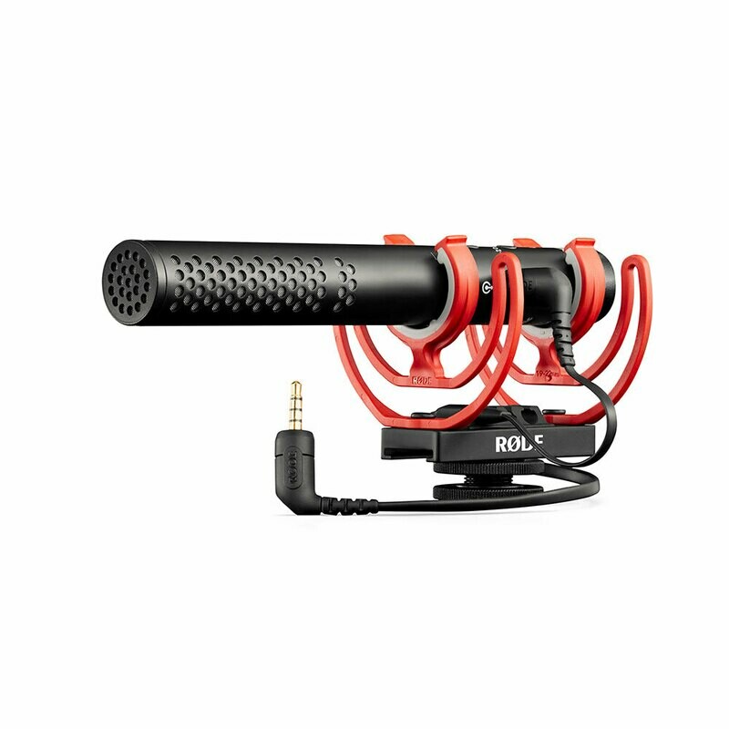 RODE VideoMic NTG
(ON-CAMERA SHOTGUN MICROPHONE)