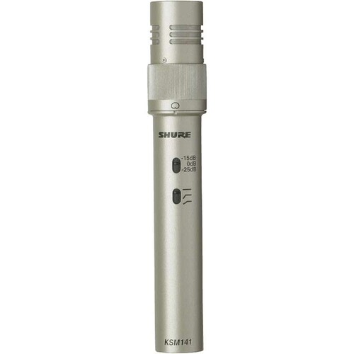 【2月優惠】Shure KSM141 Dual Pattern Instrument microphone , 連 3米 Canare cable