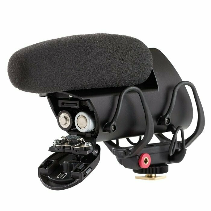 Shure VP83F camera-mount condenser microphone with integrated flash