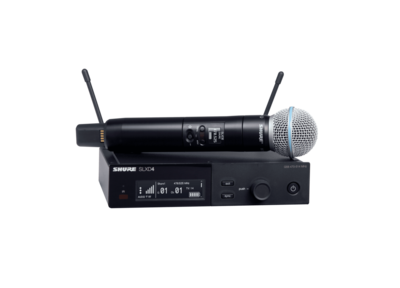 Shure SLXD24/B58
Wireless System with Beta®58A Handheld Transmitter