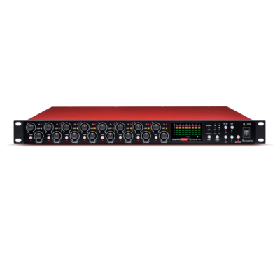 Focusrite Scartlett OctoPre Dynamic (Eight-channel Mic Pre With A-D/D-A Conversion And Analogue Compression)