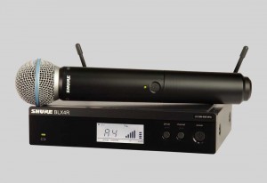 Shure BLX24R/BETA58 手持式無線系統 Shure BLX24R/BETA58 手持式無線系統