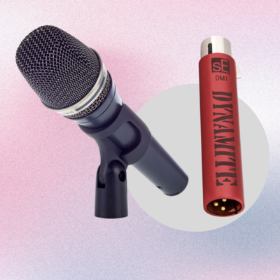【6月優惠套裝】sE Electroincs DM1 Dynamite Mic Pre + AKG D7 有線咪 【6月優惠套裝】sE Electroincs DM1 Dynamite Mic Pre + AKG D7 有線咪