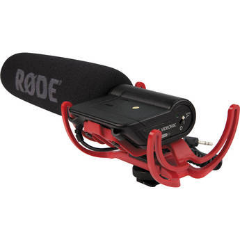 Rode Videomic with Rycote Lyre shock mount suspension