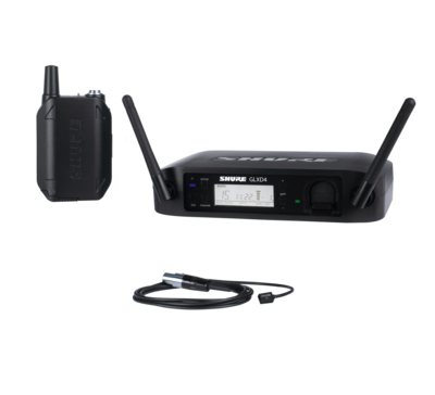 【9月優惠】Shure GLXD14/93 Wireless Lavalier Microphone System (2.4G)