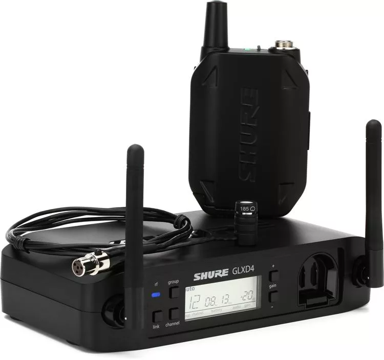 【11月優惠】Shure GLXD14/85 Wireless Lavalier Microphone System (2.4G)