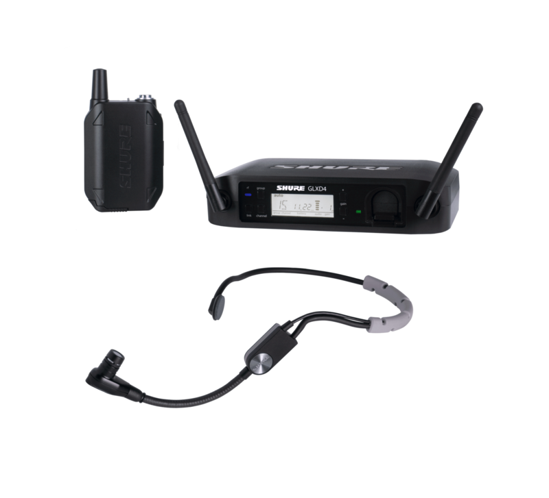 【清貨優惠】 Shure GLXD14/SM35 Digital Wireless Cardioid Performance Headset Microphone System (2.4G) #全新 #有保養