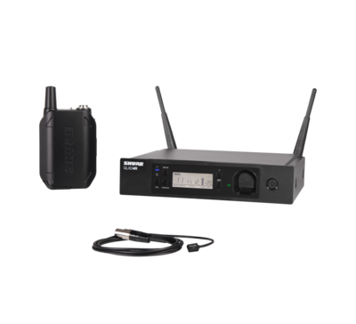 【清貨優惠】 Shure GLXD14R/93 Advanced Digital Wireless Omni Lavalier Microphone System (2.4 GHz) #全新 #有保養