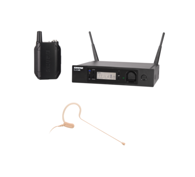 【4月優惠】Shure GLXD14R/MX53 Advanced Digital Wireless Omni Earset Microphone System (2.4 GHz)