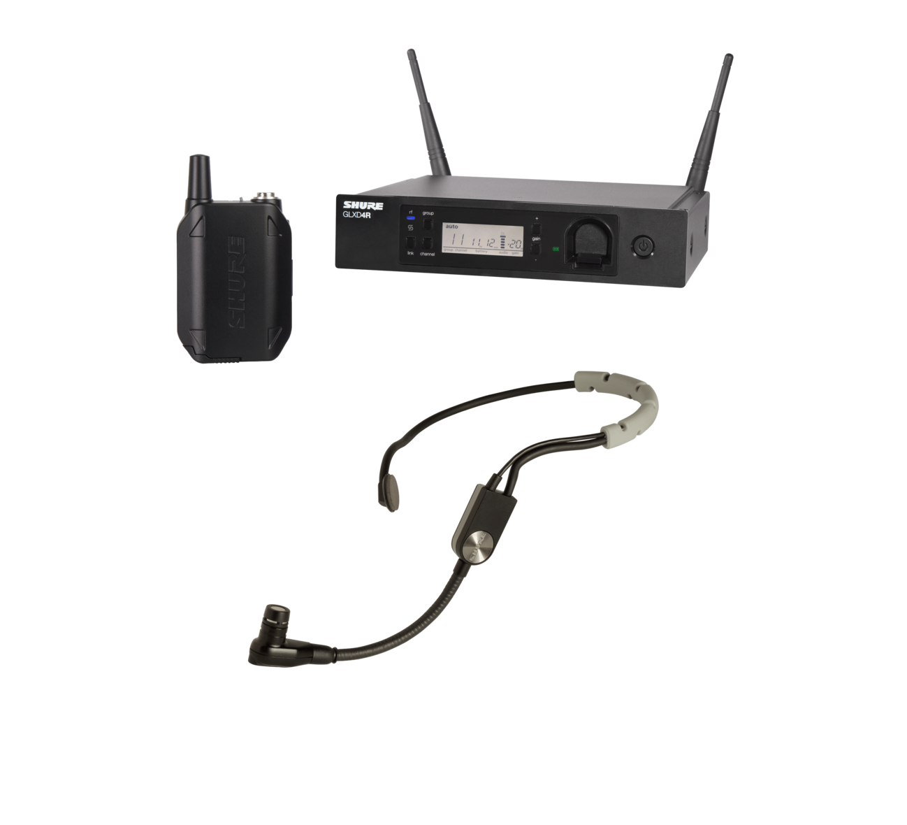 【8月優惠】GLXD14R/SM35 GLX-D Advanced Digital Wireless Headset System with SM35 Headset Microphone (2.4G)