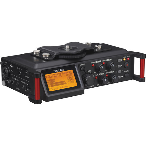 Tascam DR-70D recorder for DSLR