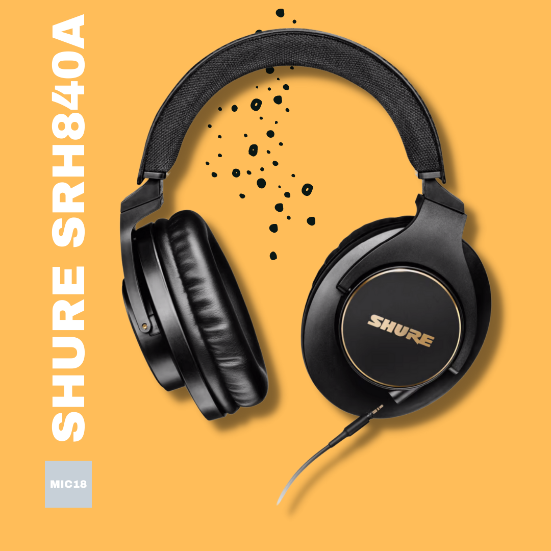 Shure SRH840A 專業錄音室耳機