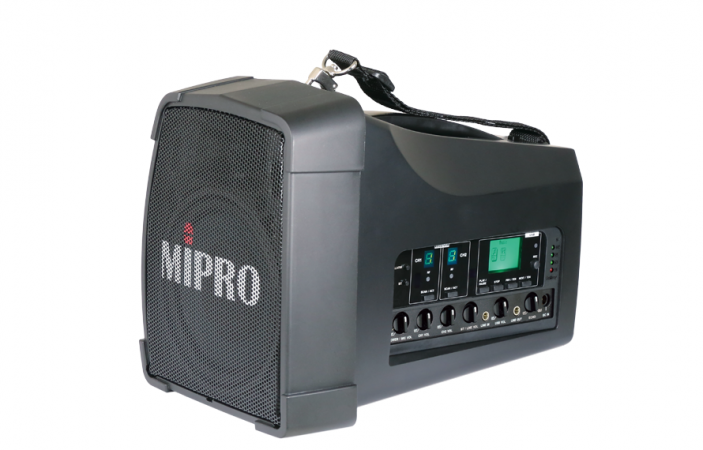 MIPRO MA-200D 雙頻道旗艦型無線喊話器