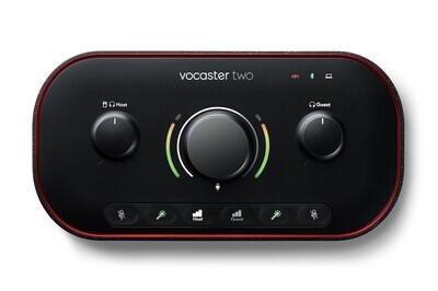 【5月優惠】Focusrite Vocaster Two Podcast Interface