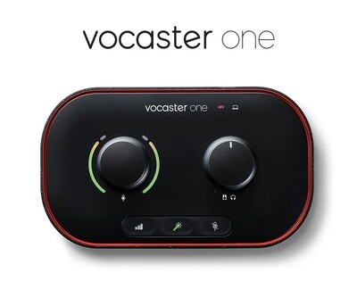 【5月優惠】Focusrite Vocaster One Podcast Interface